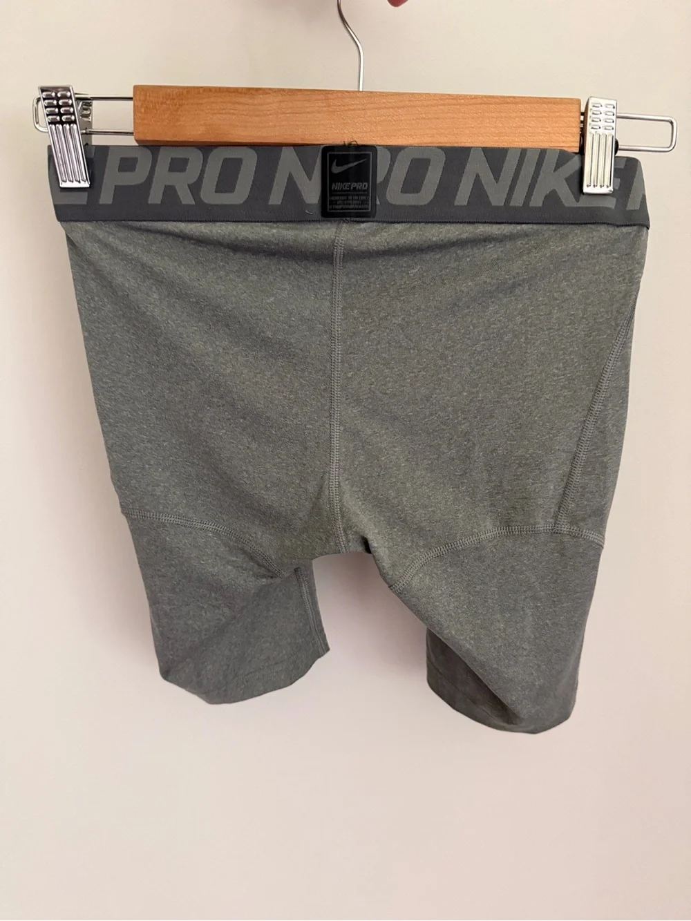 Nike Gray & Black Pro Compression Boxer Briefs